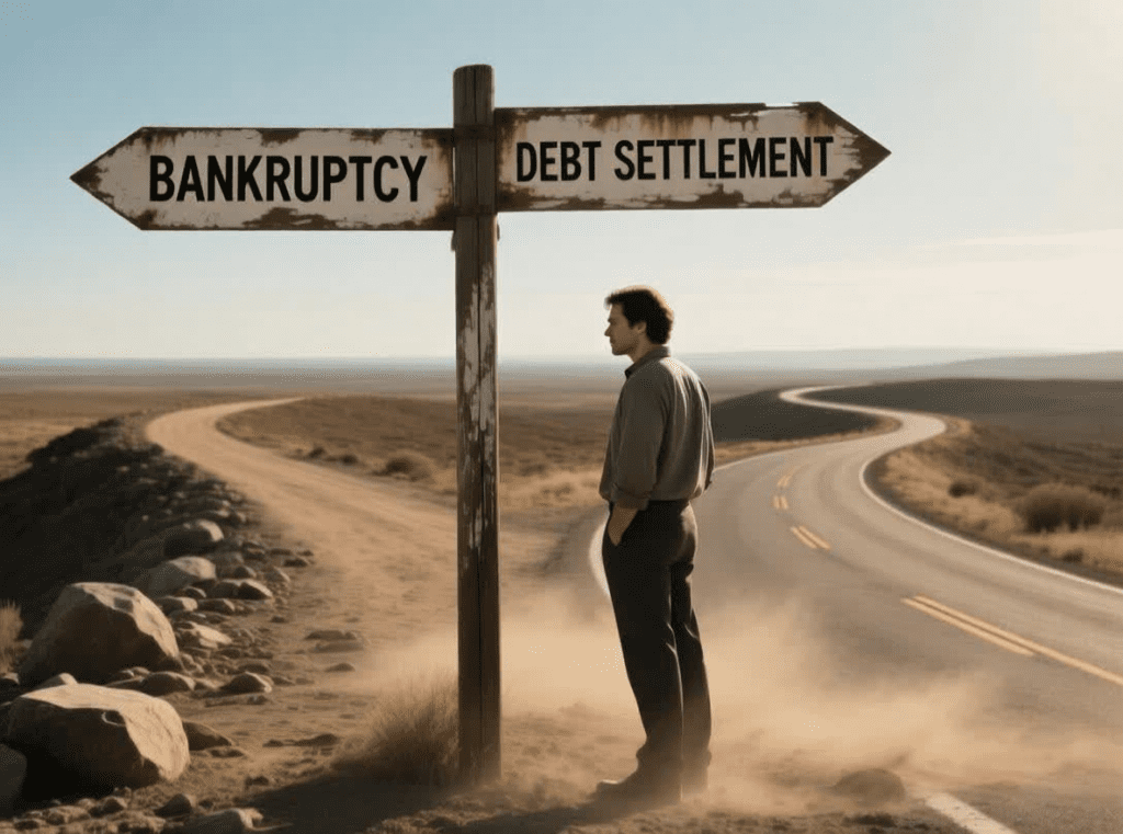 Choosing between bankruptcy or debt settlement