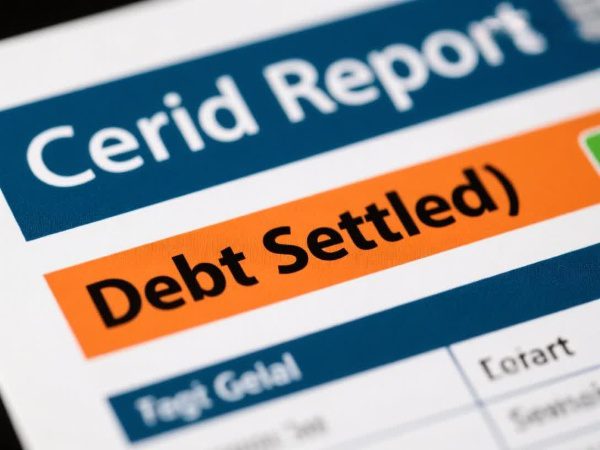 Debt marked as settled on credit report