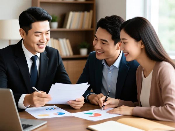 Lawyer explaining debt division in divorce