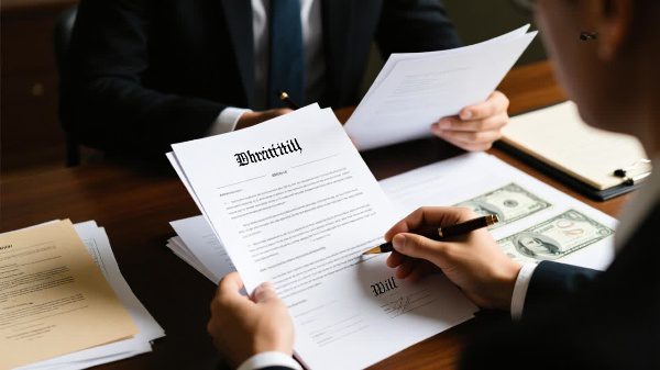 Reviewing inherited debt documents