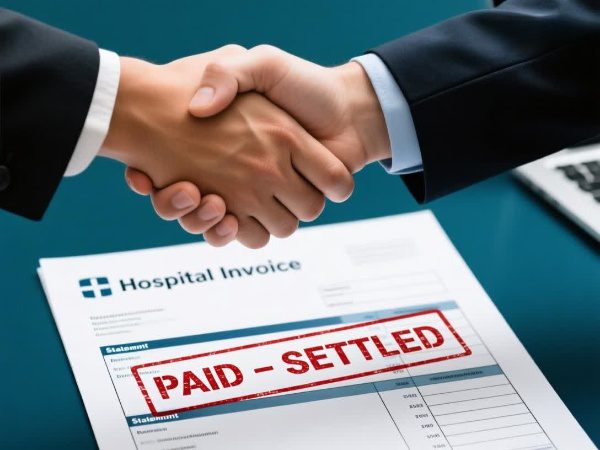 Finalizing medical debt settlement agreement