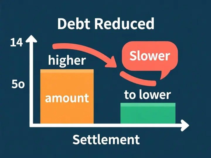 Debt reduced through settlement