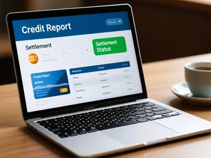Credit report after debt settlement