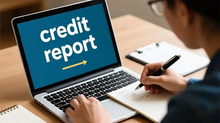 Reviewing credit report after debt settlement