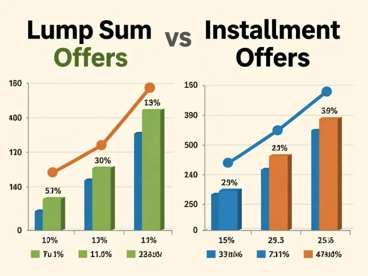 Payment terms in settlement offers