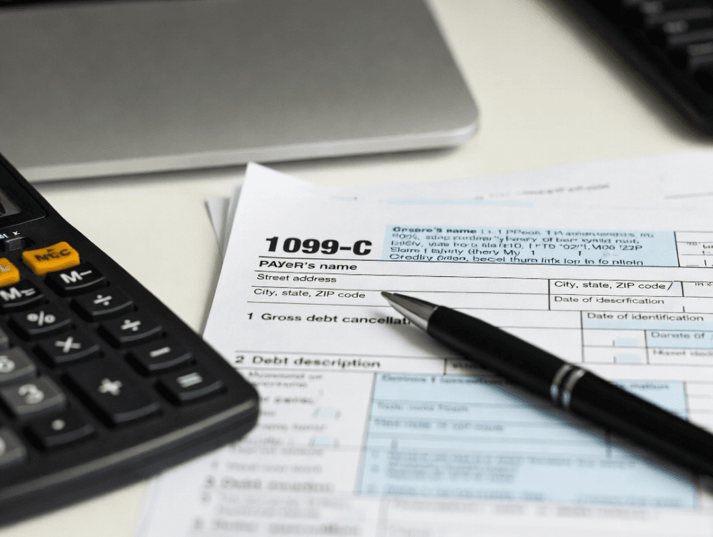 IRS Form 1099-C cancellation of debt