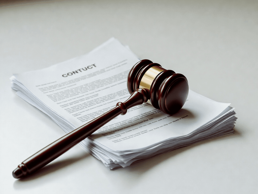 Legal consequences of breaking settlement