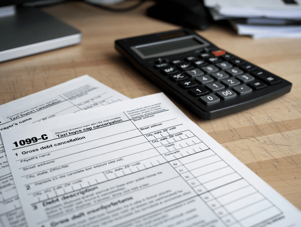 Tax on forgiven debt after settlement