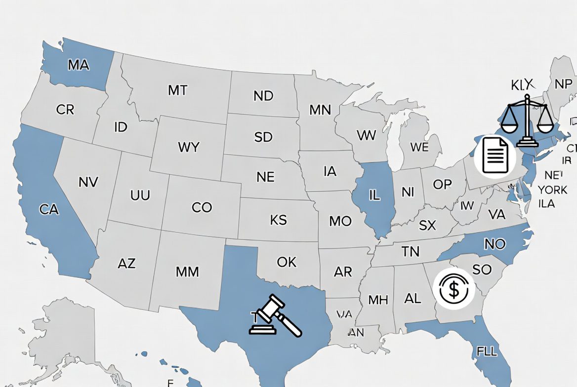 State-specific debt settlement laws