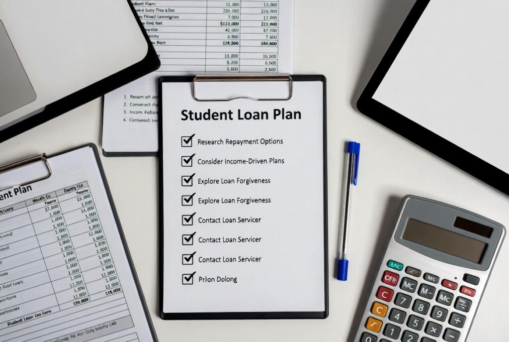 student loan repayment checklist and planning guide