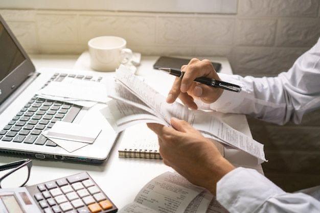 Medical debt settlement and hospital bills concept