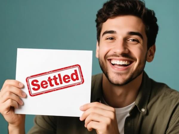 Successful personal loan settlement result