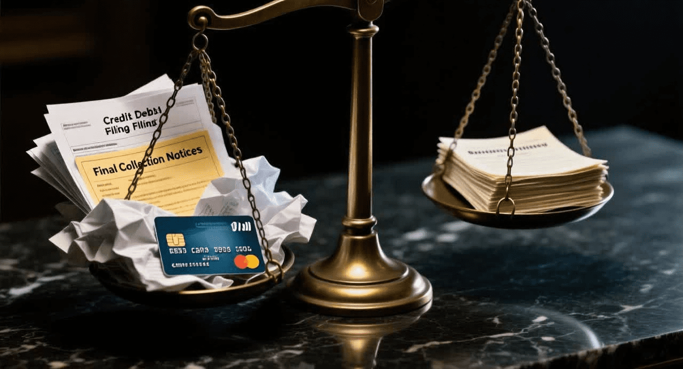 Comparison between bankruptcy and debt settlement