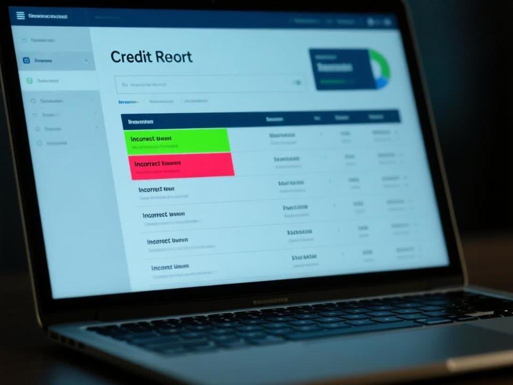 Improved credit score after correcting errors