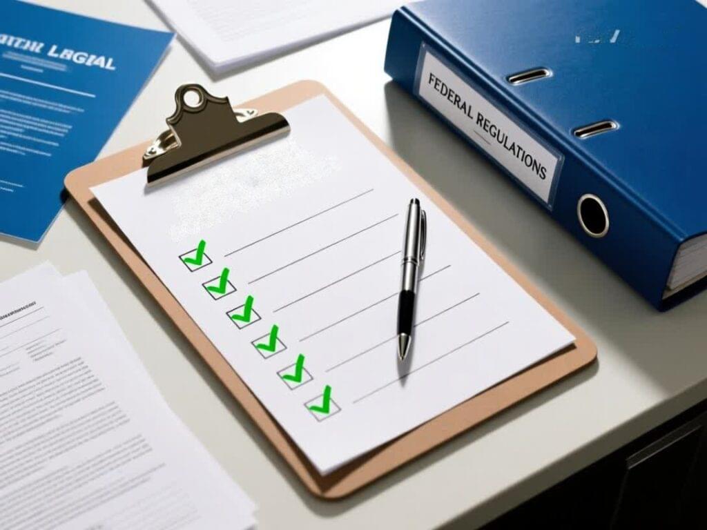Compliance checklist for debt relief companies