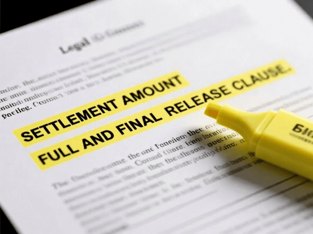 Key clauses in debt settlement agreements
