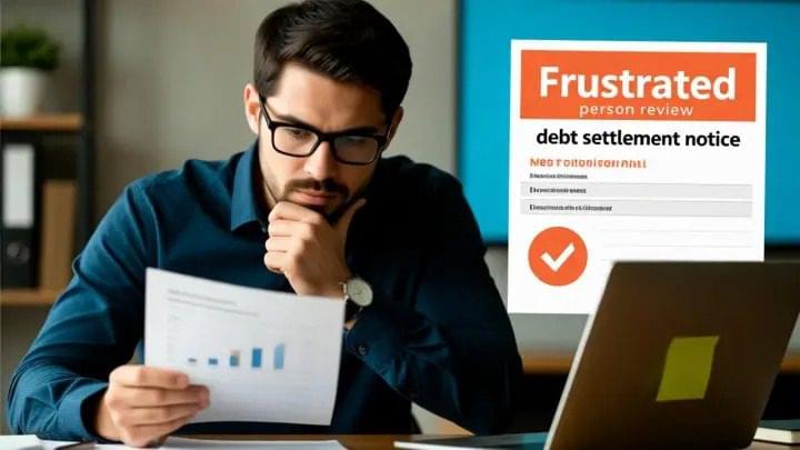 Debt settlement failure