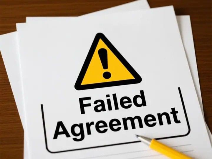 Red flags indicating risk of failure