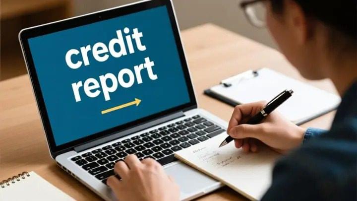 Reviewing credit report after debt settlement