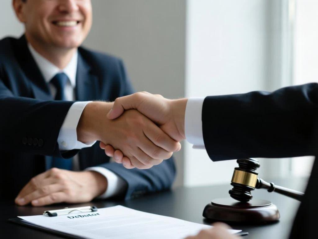 Successful debt negotiation resulting in paid in full status